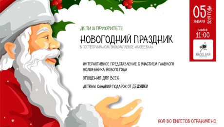 Новогодний праздник 05.01.2019 г.