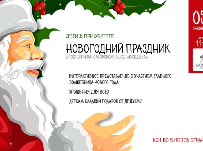 Новогодний праздник 05.01.2019 г.